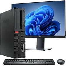 Lenovo M710 SFF Desktop PC i3-6th 32GB RAM 1TB SSD Wi-Fi 24