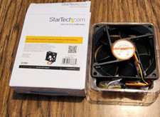 Case Fan 80mm x 25mm TX3 Connector Evercool EC8025L12BA StarTech FAN8X25TX3L picture