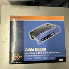 Linksys BEFCMU10 42.88 Mbps Cable Modem w/usb VER.3 picture