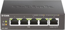 D-Link 5-Port Gigabit PoE+ Unmanaged Ethernet Switch, with 4 PoE Ports up to ... picture