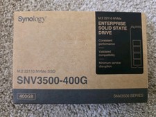 Synology SNV3500 400GB NVMe SSD M.2 Enterprise NIB w/ Crystal Disk Info RS820+ picture