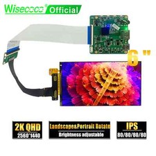 6'' 2560x1440 2k LCD Screen Display HDMI Driver Board Landscape For Raspberry Pi picture