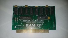 VINTAGE SEQUENTIAL SYSTEMS 1984 MEMORY RAM 80 RAM80 CARD BOARD GUARANTEED #197 picture