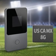 Global Pocket WiFi Hotspot - No SIM, Preloaded Data for USA Canada Mexico,... picture