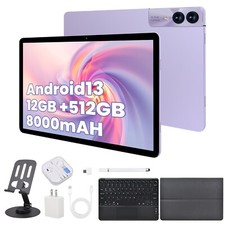 11 Inch 4G LTE Phone Call Android 13 Tablets IPS 2000X1200 12GB RAM 512GB ROM picture
