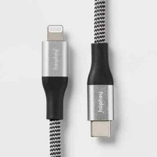 heyday FAST [PD] CHARGE Lightening to USB-C 6FT Braided Cable [PD/FAST CHARGE] picture