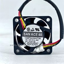 1PCS Sanyo San Ace40 109P0424H738 DC24V 0.08A 3-pin Inverter Cooling Fan picture