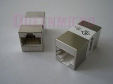2 Pcs CAT6 Shielded Ethernet RJ45 InLine Joiner Coupler Adapter Cable Extender picture
