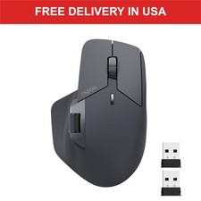Rapoo MT760L MT760M Wireless Bluetooth Mouse Rechargeable 4000 DPI Ergonomic picture