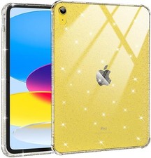 Case for iPad A16 11th/10th Gen with Shockproof & Glitter Clear Back picture