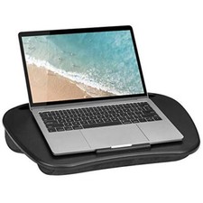  Mydesk Lap Desk with Device Ledge and Phone Holder - - Fits Up to 15.6 Black picture