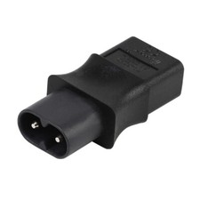 (3PACK)IEC 320 C8 Male to IEC 320 C9 AC Power Adapter 6A 250V,PA-0250 picture
