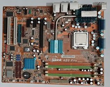 ABIT AB9 Pro Socket 775 Retro Motherboard + Intel Core 2 Duo E6600 picture