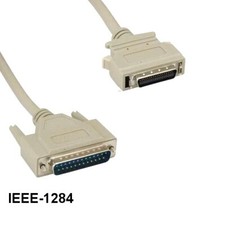 KNTK 10' IEEE-1284 DB25 to Mini CN36 Cable Bi-Directional Printer Data HPCN36 picture