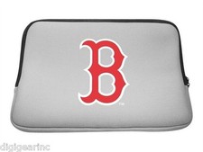 MLB Licensed Boston Red Sox Laptop Notebook Sleeve Case Bag 15