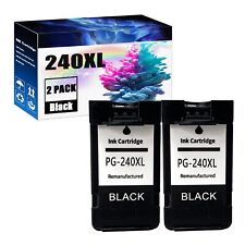 PG-240XL PG-240 Double Black Ink Cartridge Replacement for MG3620 MX472 TS5120 picture