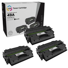 LD Compatible Replacements for HP 49A / Q5949A 3PK Black Toner Cartridges picture