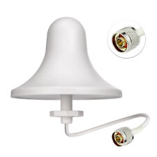 800-6000 MHz 4G LTE 3G GSM Ceiling Mount Dome Antenna N Male for Signal Booster picture