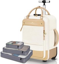 MATEIN Rolling Laptop Backpack for Women, 17 Inch Laptop Bag with wheels, 40L... picture