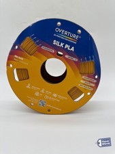 Overture 1.75 mm Silk PLA 3D Printer Filament - Silk Gold picture