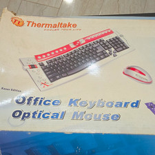 Thermaltake Xaser III Wired USB Keyboard & Optical Mouse Combo QWERTY 400 DPI picture
