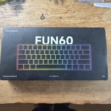 MonsGeek FUN60 Mechanical Gaming Keyboard Backlit Led Lighting Free Post picture