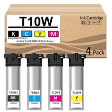 4 Pack T10W T10W100 T10W200 T10W300 T10W400  Ink Cartridge for Work Porce picture