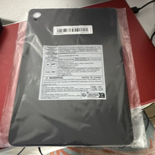 Black Rigid Plastic Tablet Back Cover Case with Camera Cutout picture