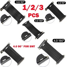 1/2/3Pc For PCI-E 3.0/4.0 16x Riser Cable Graphics Card Extension Cables NEW picture