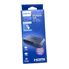 PHILIPS Multiport HUB With Power Pass-Through USB-C & HDMI 100 Power Delivery picture