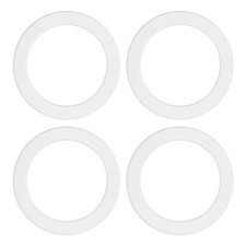 Universal Plastic Magnetic Adapter Ring, 4 Pcs Sticker Ring, White picture