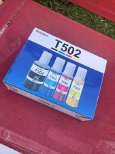 OS Inkjet T502 Refill Bottles Set Of 4 New Ink@2 picture