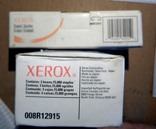 New In Box Xerox Staple Cartridge Refill 008R12915 095205829150 15,000 Staples. picture