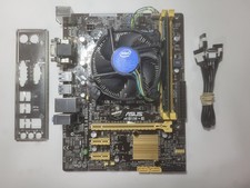 ASUS H81M-E Motherboard Core I3-4160 4GB RAM, IO Shield # 2258 picture