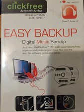 EASY BACKUP - DIGITAL MUSIC BACKUP by Clickfree Automatic Backup    picture