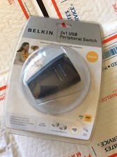 Belkin 2-1 USB Peripheral Switch F1U201v  NEW Sealed.  picture