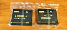 2x Ink Cartridges C-2200XLY Yellow Pigment Replacement for Canon picture