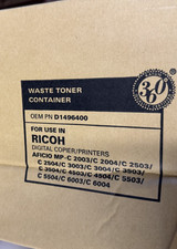 2 Pack Katun Ricoh Waste Toner Bottle-3 MP C6003 416890 for MP C3003 C3503 C3504 picture