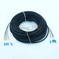 50M Field Outdoor LC-LC UPC 4 Strand 9/125Single Mode Fiber Patch Cord picture