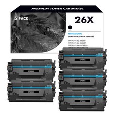 5 Pack CF226X 26X Toner for HP LaserJet Pro MFP M426fdn M426fdw M402dn M402n picture