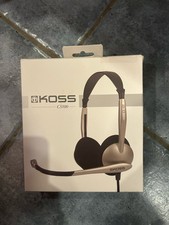 KOSS 159617/183533 CS100 On-Ear Communication Headset New picture