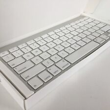 Apple Magic Keyboard Wireless A1314 Silver Tested QWERTY Bluetooth Authentic picture