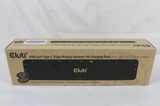 Club 3D USB Type C 3.2 Gen1 Triple Display Dynamic PD Charging Dock CSV-1564 ZZ picture