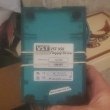 VST USB External Floppy Drive FDUSB YD-8U80 Blue External Drive A3 picture