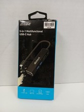 Inland 5-in-1 Multifunctional USB-C Hub Black picture