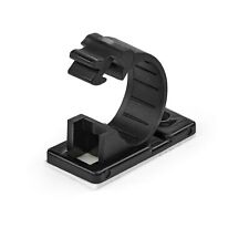StarTech.com 100 Adhesive Cable Management Clips Black - Network/Ethernet/Off... picture