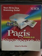Xerox Pagis Pro 2.0 & Text Bridge Pro Users Guide Scanner Manual picture
