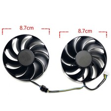 Cooling Fan fit for POWERCOLOR RX6750XT GDDR6 Competition Edition Graphics Card picture