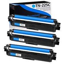 3Pack Toner Cartridge For Brother TN-221 TN-225 TN225 Cyan DCP-9020CDN HL-3140CW picture