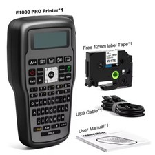Industrial Label Maker E1000PRO Label Printer for Brother P-Touch TZe-231 LOT picture